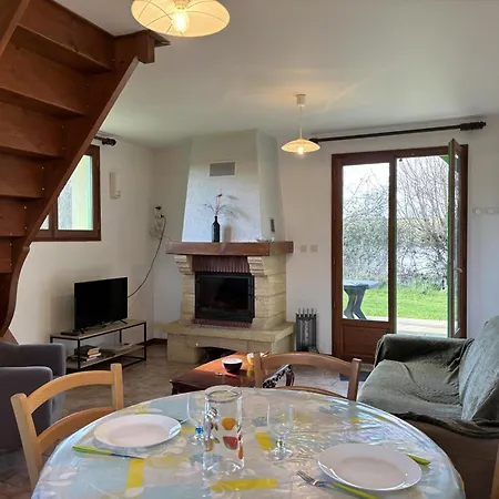 Holiday home De Peche Au Bord De L'etang Avec Cheminee Et Wifi, Animaux Acceptes - Fr-1-489-558